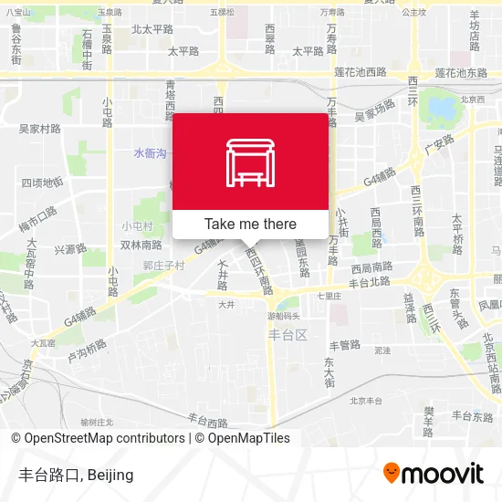 丰台路口 map