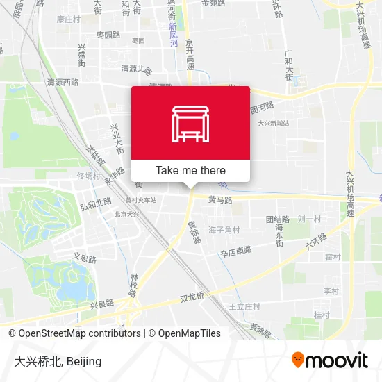 大兴桥北 map