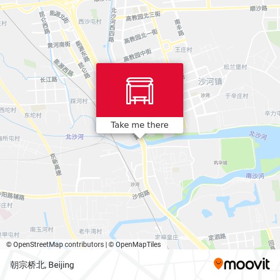 朝宗桥北 map