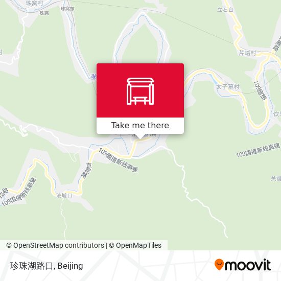 珍珠湖路口 map