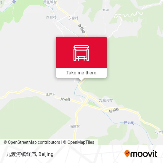 九渡河镇红庙 map