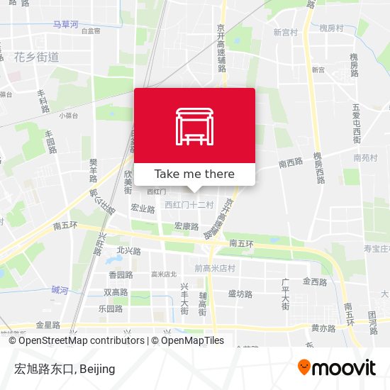 宏旭路东口 map