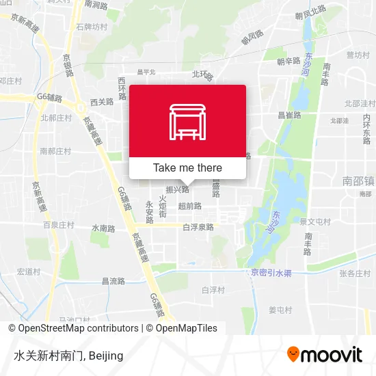 水关新村南门 map