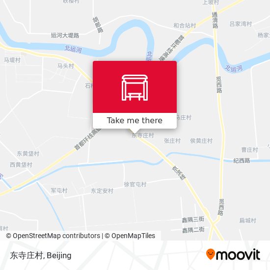 东寺庄村 map
