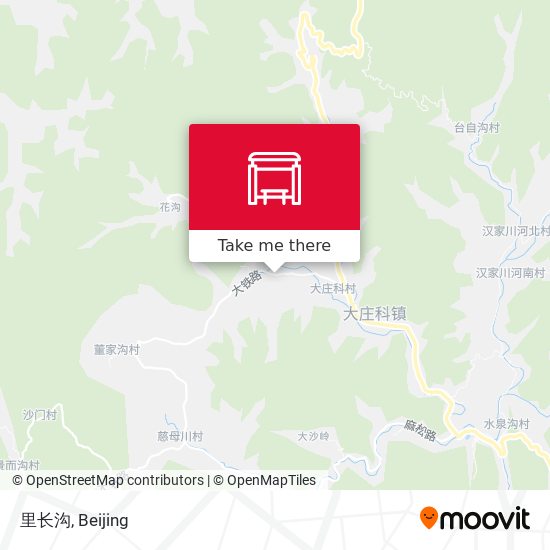 里长沟 map