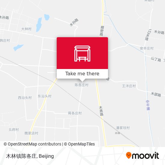 木林镇陈各庄 map