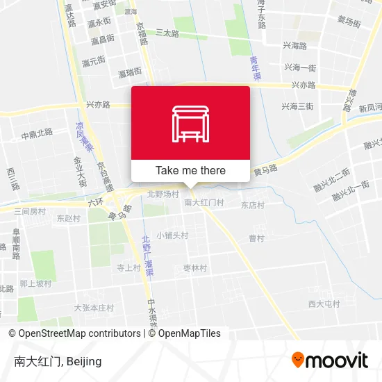 南大红门 map