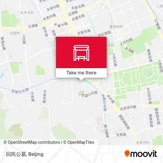 回民公墓 map