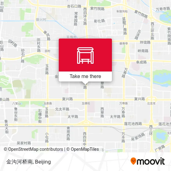 金沟河桥南 map