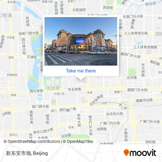 新东安市场 map