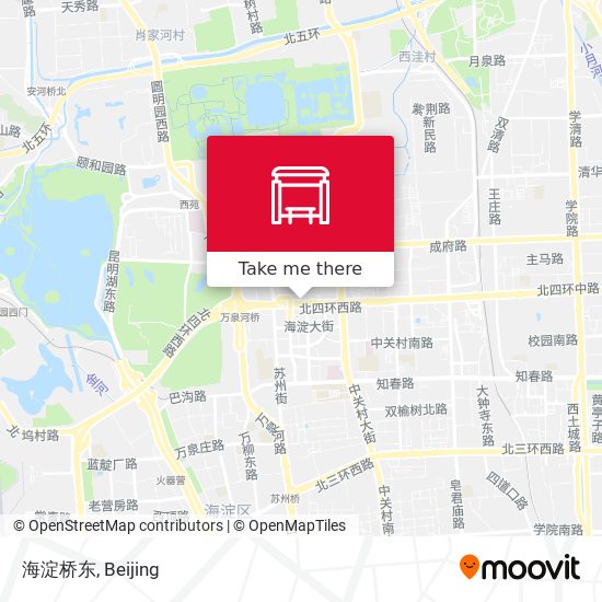 海淀桥东 map