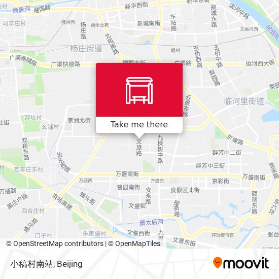 小稿村南站 map