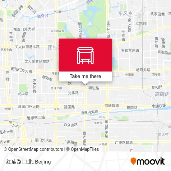 红庙路口北 map