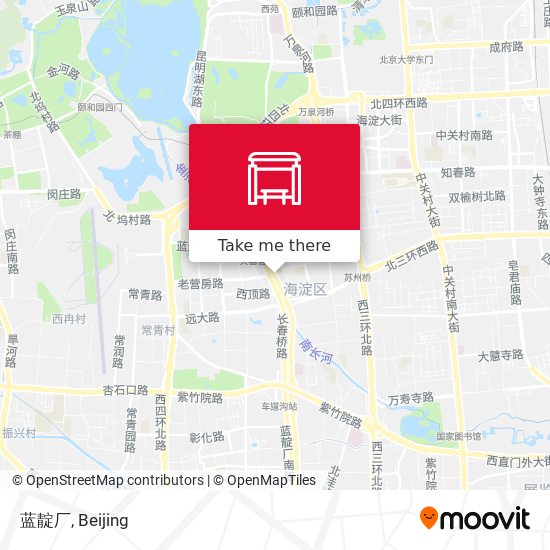 蓝靛厂 map