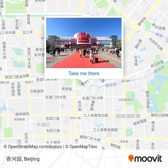 香河园 map