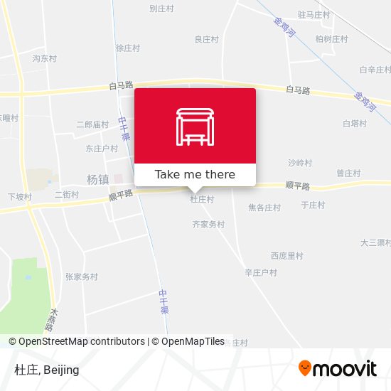 杜庄 map
