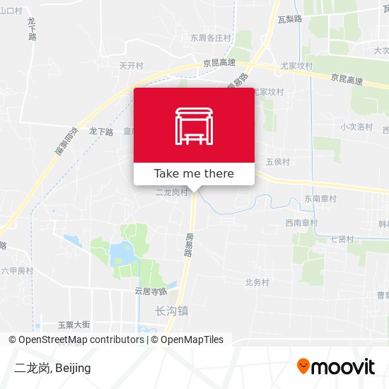 二龙岗 map