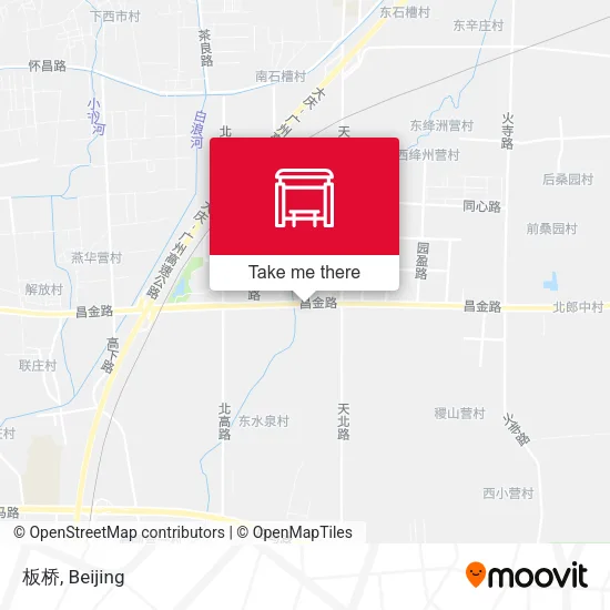板桥 map