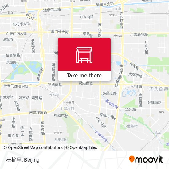 松榆里 map