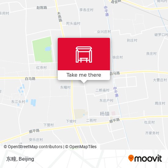 东疃 map