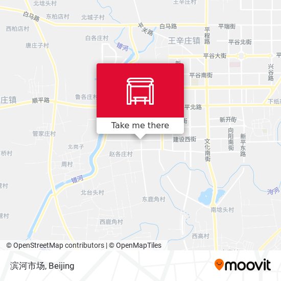 滨河市场 map
