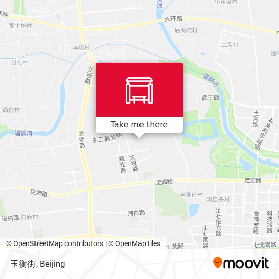 玉衡街 map