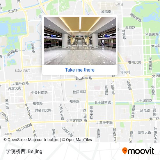 学院桥西 map