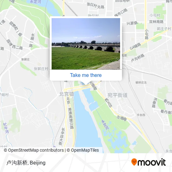 卢沟新桥 map