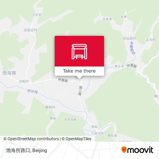 渤海所路口 map