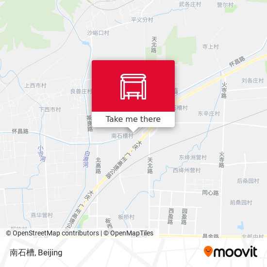 南石槽 map