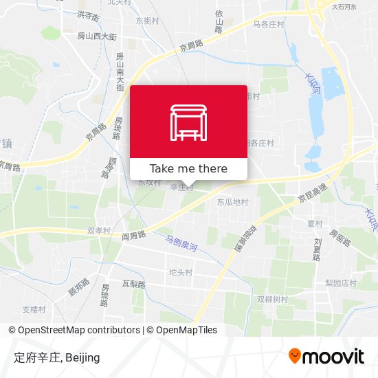 定府辛庄 map
