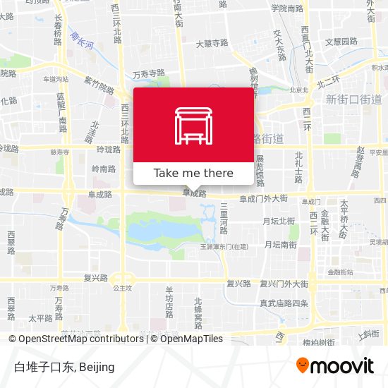 白堆子口东 map
