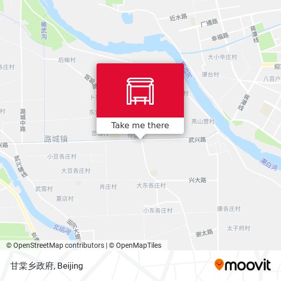 甘棠乡政府 map