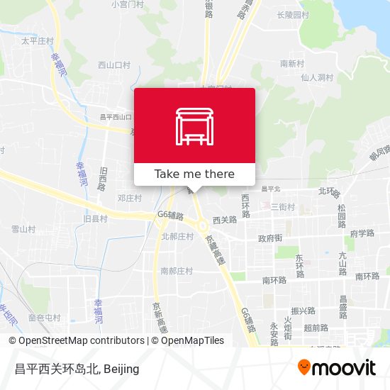 昌平西关环岛北 map