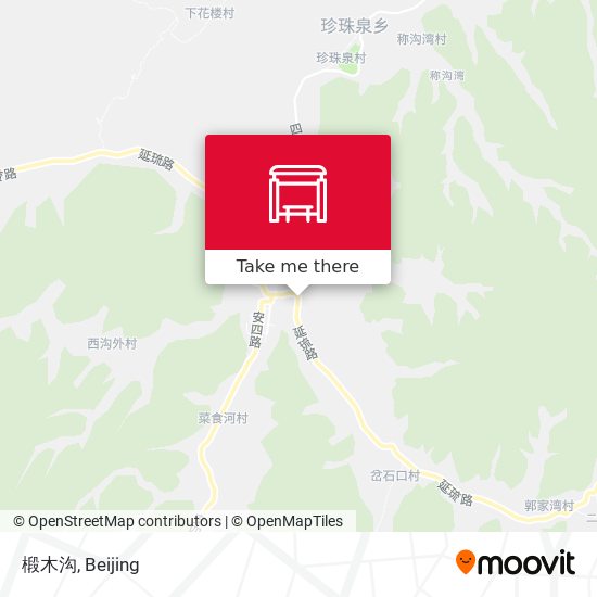 椴木沟 map