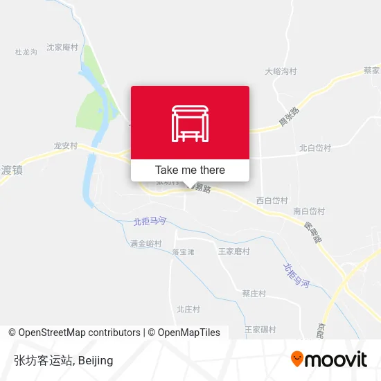 张坊客运站 map