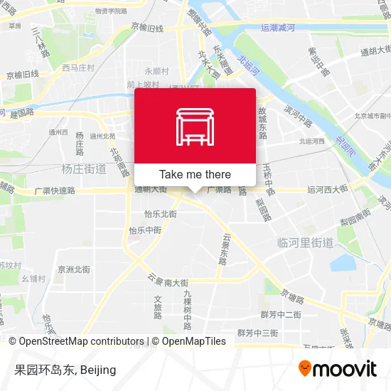 果园环岛东 map