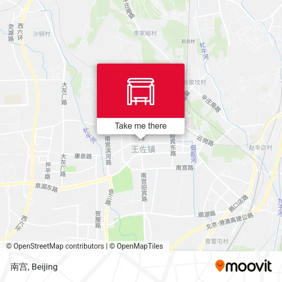 南宫 map