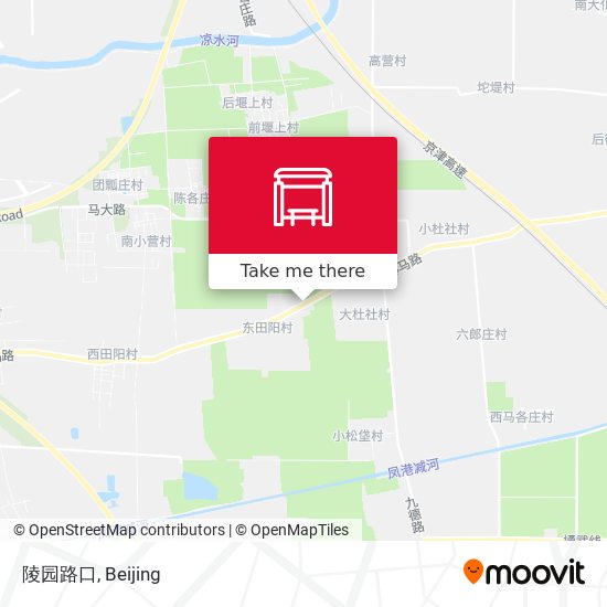 陵园路口 map
