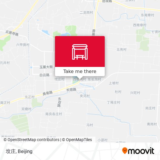 坟庄 map