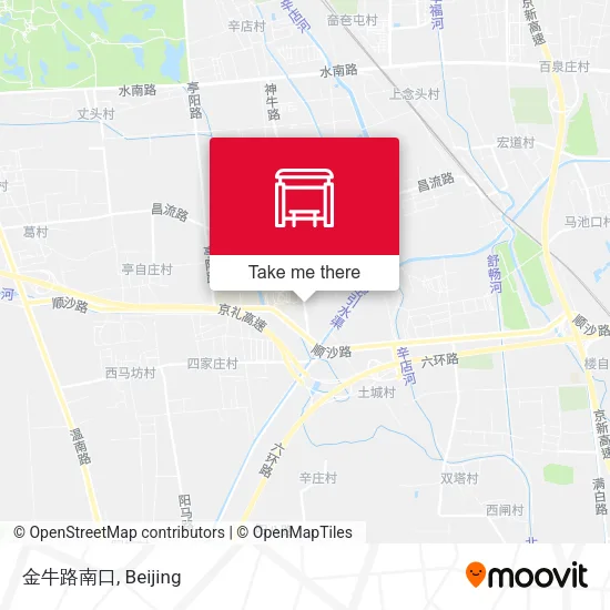 金牛路南口 map
