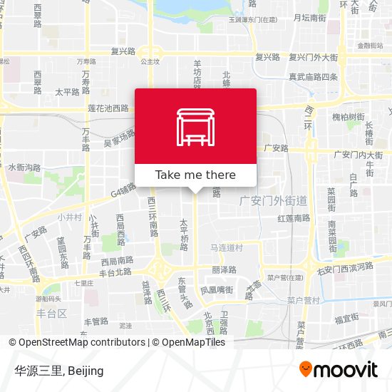华源三里 map