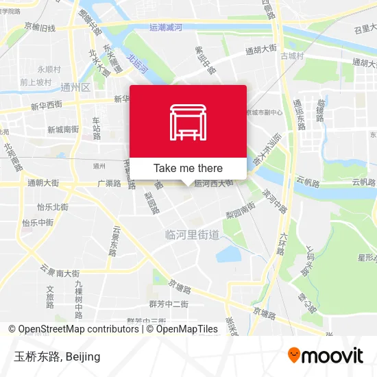 玉桥东路 map
