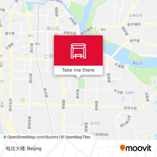 电信大楼 map