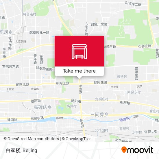 白家楼 map