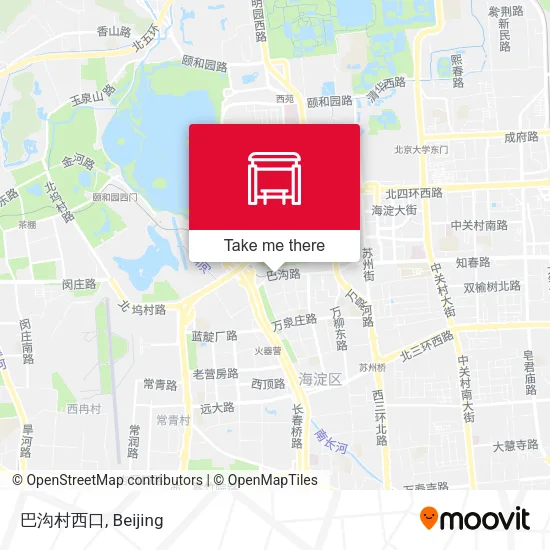 巴沟村西口 map