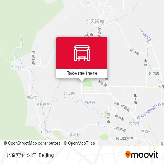 北京燕化医院 map