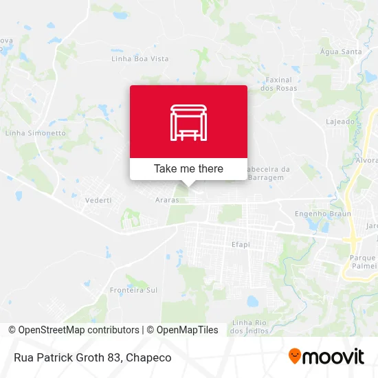 Rua Patrick Groth 83 map