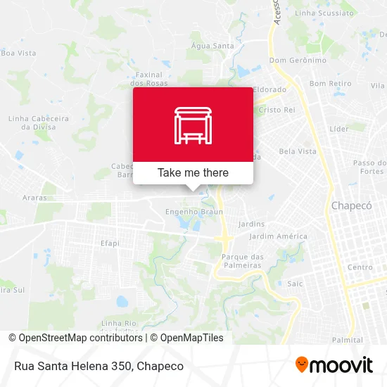 Rua Santa Helena 350 map