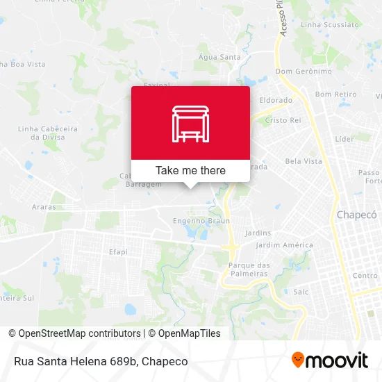 Rua Santa Helena 689b map